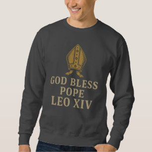 Sudadera Dios bendiga al Papa León XIV
