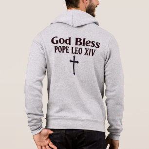 Sudadera Dios bendiga al Papa León XIV