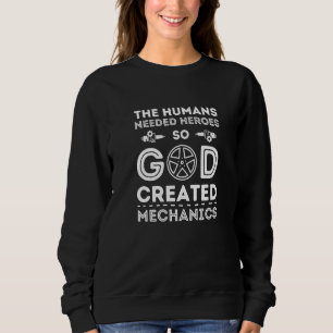 Sudadera Dios del destornillador Mecánico de coches Taller 