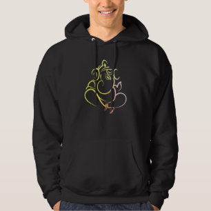 Sudadera Dios del elefante indio Ganesh