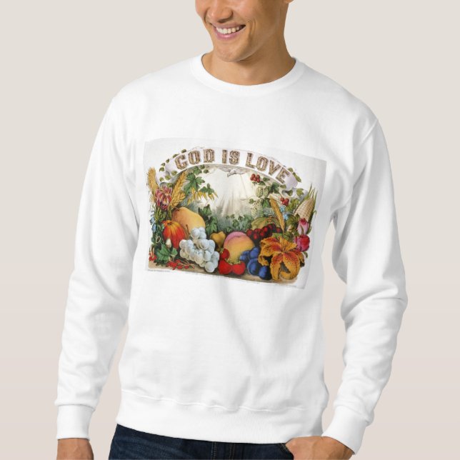 Sudadera Dios es amor (Anverso)