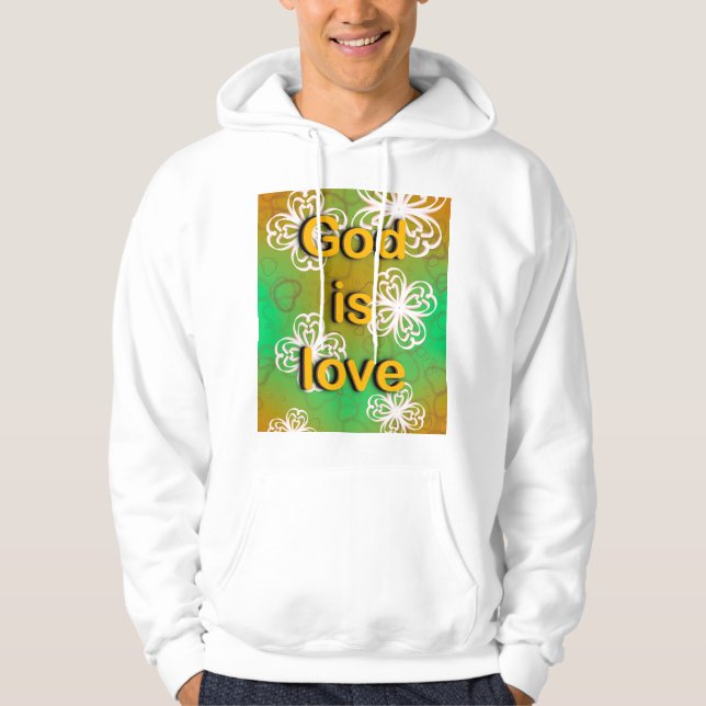 Sudadera Dios es amor (Anverso)