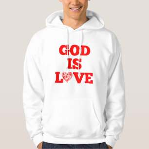 Sudadera Dios es amor Biblia Cita a los hombres