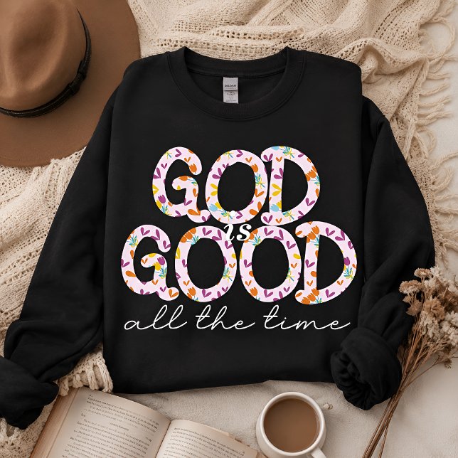 Sudadera Dios es bueno todo el tiempo  (Subido por el creador)