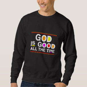 Sudadera Dios Es Bueno Todo El Tiempo Jesús Amabilidad Cris