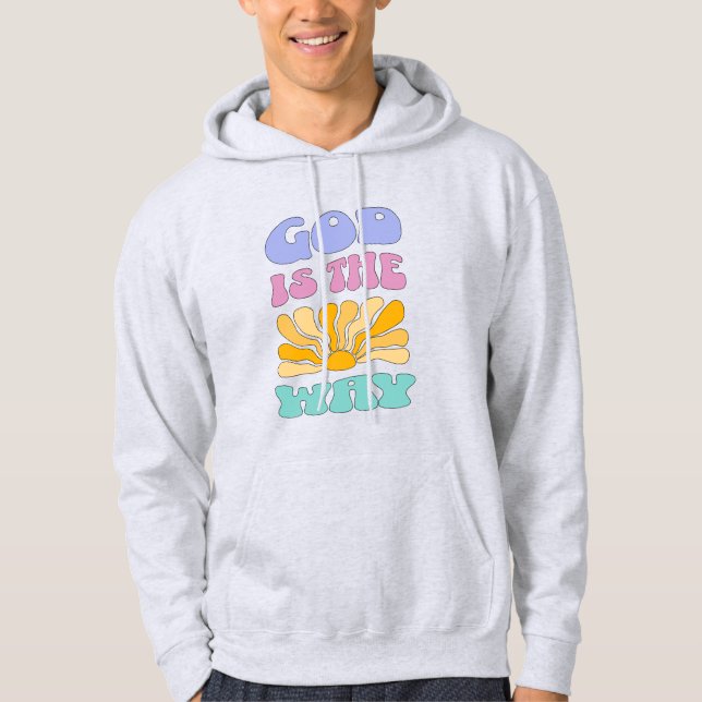 Sudadera Dios es el Camino (Anverso)