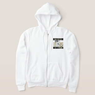 SUDADERA DIOS ES EL ENCHUFE