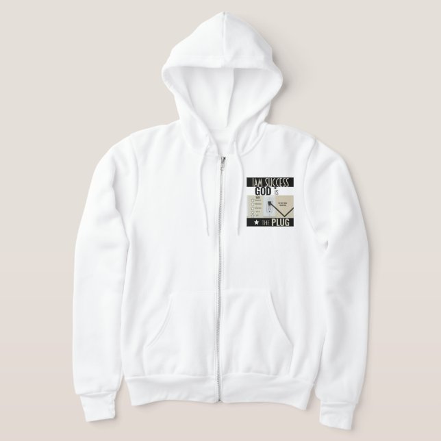 SUDADERA DIOS ES EL ENCHUFE (Distribución)