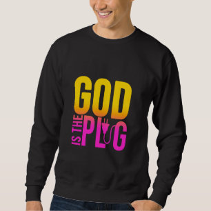 SUDADERA DIOS ES MI CONEXIÓN DECIR ES LA FUENTE DEL AMOR DE