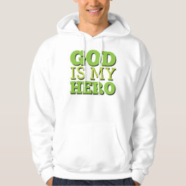 Sudadera Dios es mi héroe