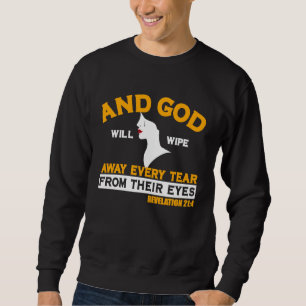 Sudadera DIOS Limpiará Cada Miel De La Biblia Cristiana