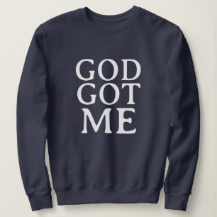 SUDADERA DIOS ME DIO BONITO SENCILLO ELEGANTE MODERNO MINIM