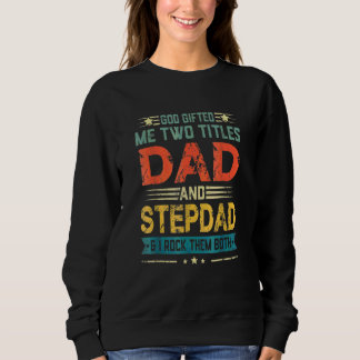 Sudadera Dios me dos títulos papá y papá padre gracioso de 