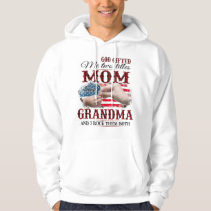 Sudadera Dios me regaló dos títulos mamá y Shirt