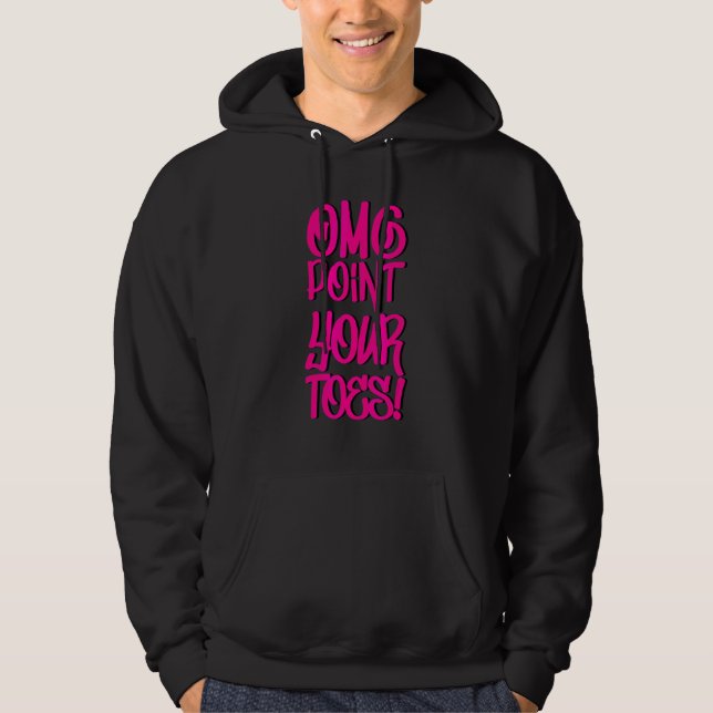 Sudadera Dios mío, apunta tus dedos   (Anverso)