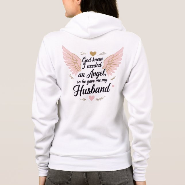 Sudadera Dios sabía..... (Reverso)