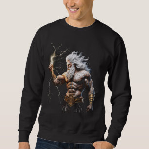 Sudadera Dios Zeus de la mitología griega trueno Dios grieg
