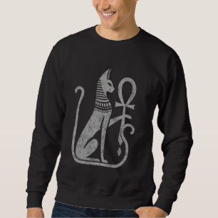 Sudadera Diosa del gato bastet, antigua angustia egipcia en