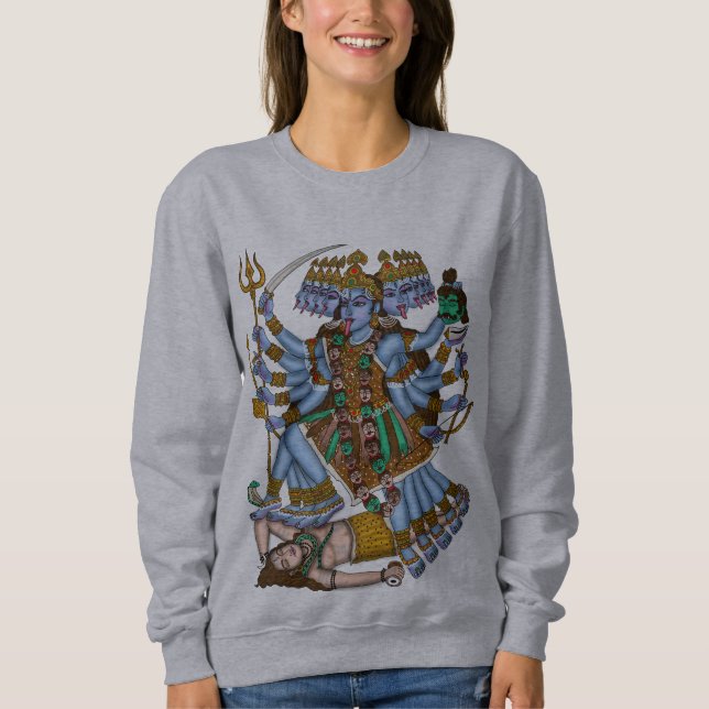 Sudadera Diosa Mahakali  (Anverso)