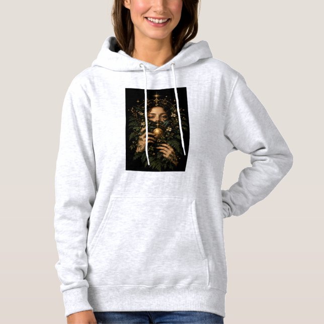 Sudadera Diosa Mística del Bosque (Anverso)