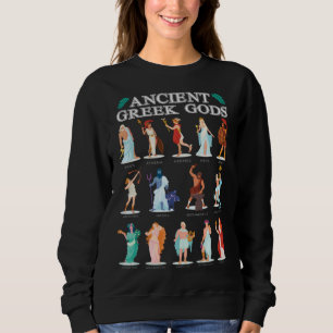 Sudadera Dioses Mitología Griega Historia Antigua Grecia Cu