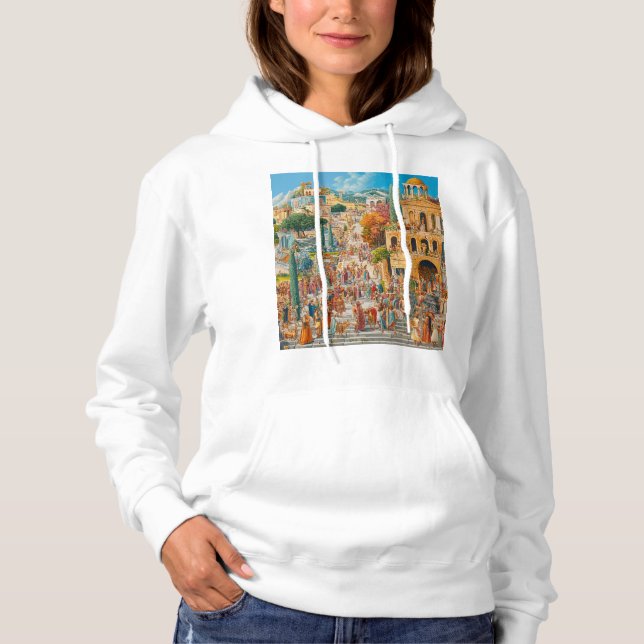 Sudadera Dioses y mortales (Anverso)