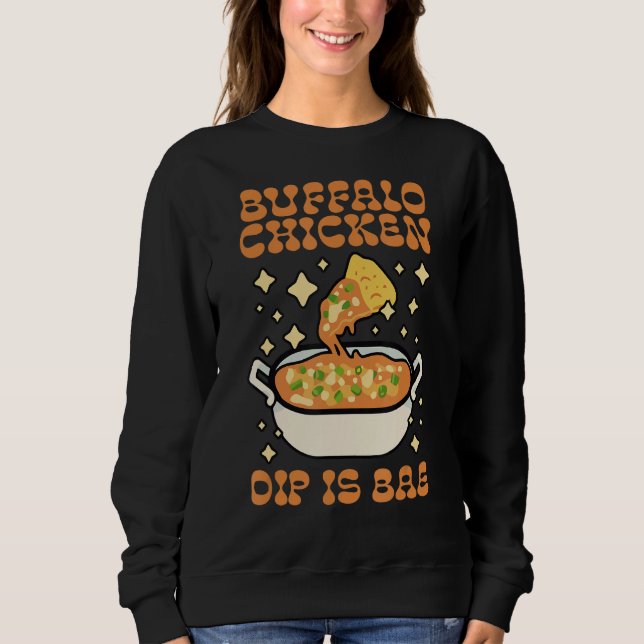 Sudadera Dip De Pollo De Búfalo Es De Bae Apparthanksgiving (Anverso)