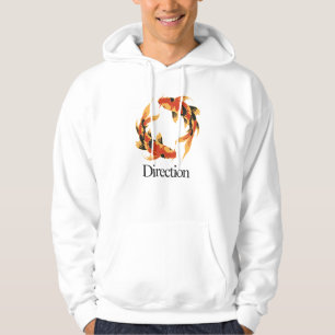 Sudadera Dirección – Koi Atemporal Símbolo de Claridad, Cre