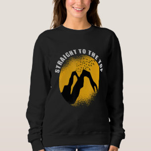 Sudadera Directamente A La Parte Superior De Las Montañas S