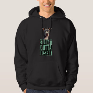 Sudadera Directamente del rescate Pit Bulls Hombres Mujeres