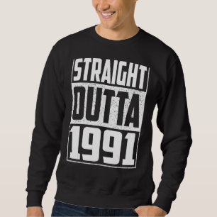 Sudadera Directamente Fuera de 1991 31ª Vintage Men & W