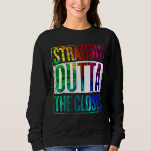 Sudadera Directamente Fuera Del Orgullo Gay Closet Lgbt