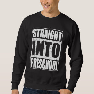 Sudadera Directo al preescolar De vuelta al colegio