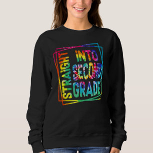 Sudadera Directo al segundo grado de tinte de amarre de seg