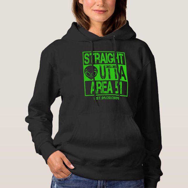Sudadera Directo desde el Área 51 OVNI Alien (Anverso)