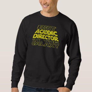 Sudadera Director Académico Diseño Espacio Trasero