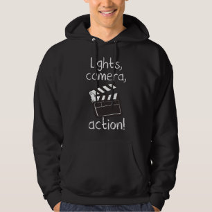 Sudadera Director de Cine de Acción de Cámara de Luces Pelí