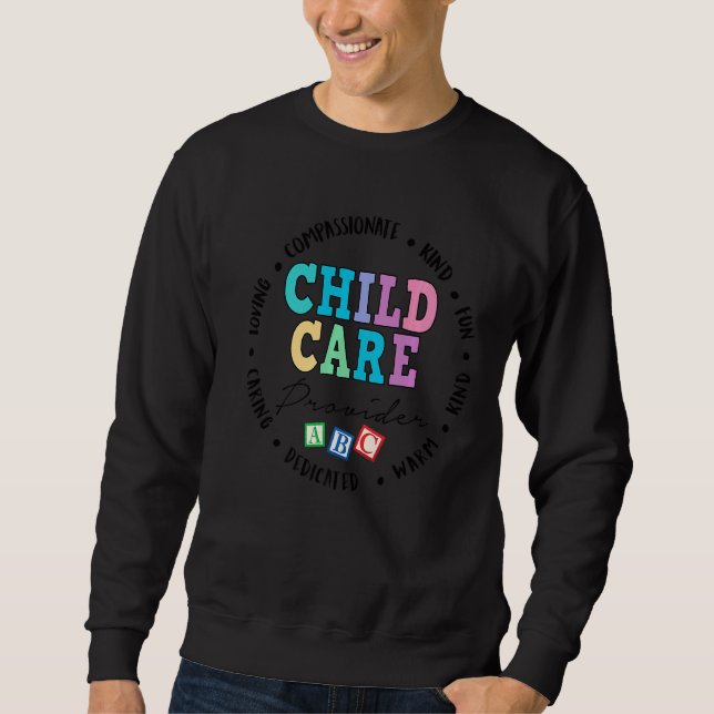 Sudadera Director de cuidado de niños Escuela de cuidado de (Anverso)