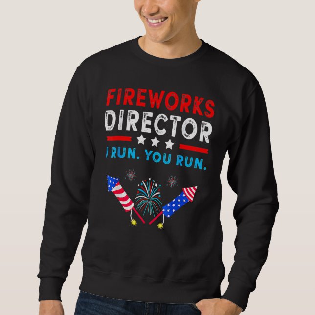 Sudadera Director De Firework Técnico Yo Te Ejecuto El 4° D (Anverso)