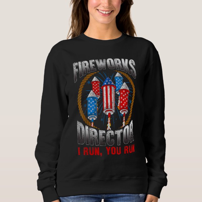 Sudadera Director De Firework Técnico Yo Te Ejecuto El 4° D (Anverso)