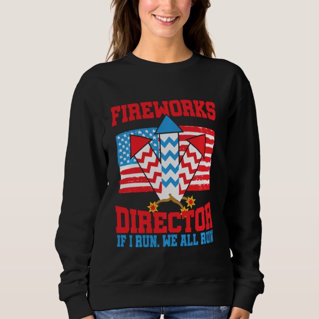 Sudadera Director De Firework Técnico Yo Te Ejecuto El 4° D (Anverso)
