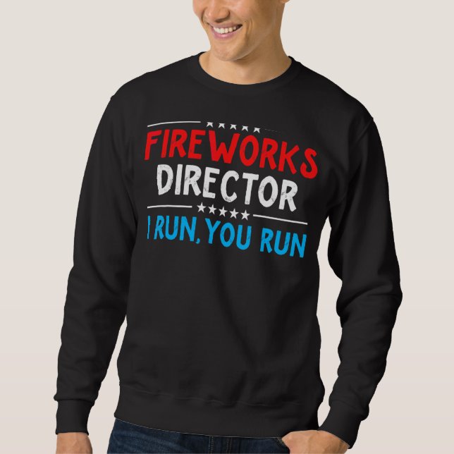 Sudadera Director De Firework Técnico Yo Te Ejecuto El 4° D (Anverso)