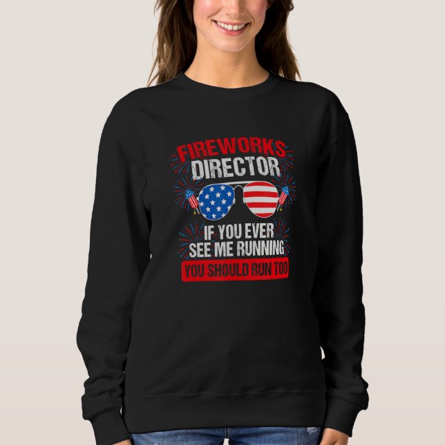 Sudadera Director De Firework Técnico Yo Te Ejecuto El 4° D (Anverso)