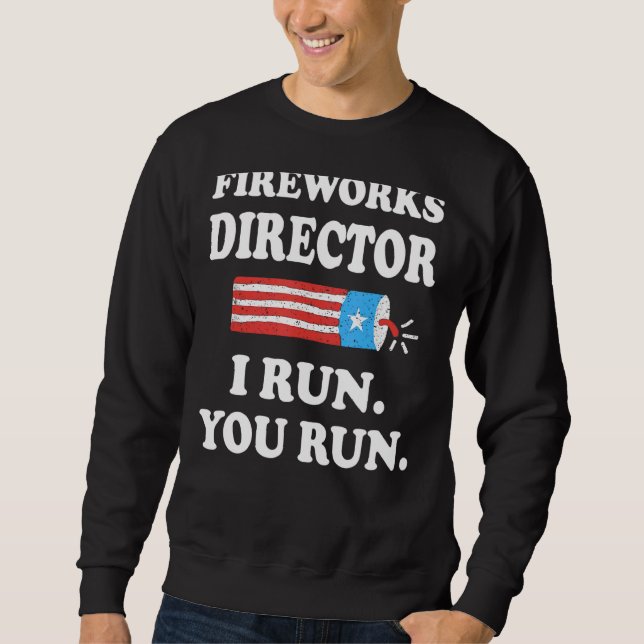 Sudadera Director De Firework Técnico Yo Te Ejecuto El 4° D (Anverso)