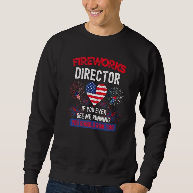 Sudadera Director De Firework Técnico Yo Te Ejecuto El 4° D (Anverso)