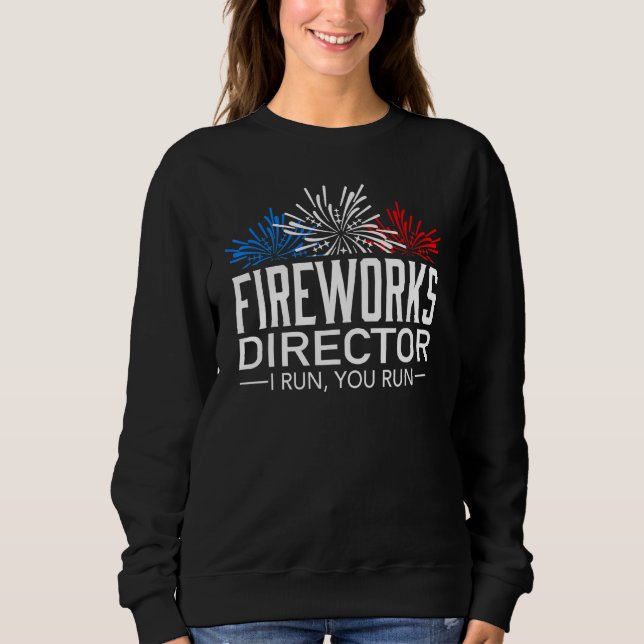 Sudadera Director De Firework Técnico Yo Te Ejecuto El 4° D (Anverso)