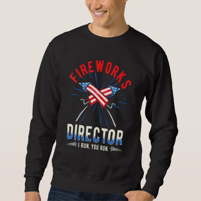 Sudadera Director de Fireworks Si Ejecuto _2 (Anverso)