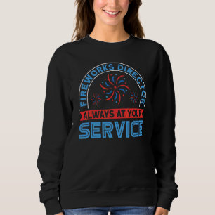 Sudadera Director De Fireworks Siempre A Su Servicio 4 De J