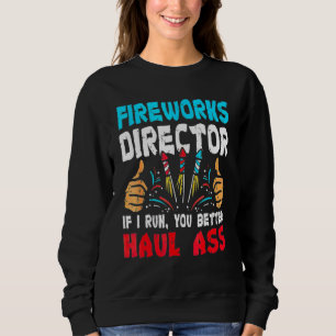 Sudadera Director de fuegos artificiales 4 de julio Patriot