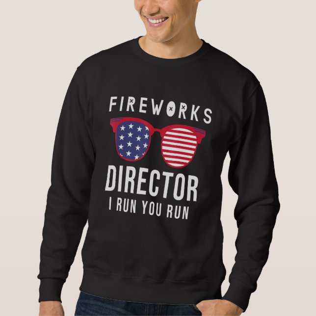 Sudadera Director de fuegos artificiales Si te dirijo el 4  (Anverso)